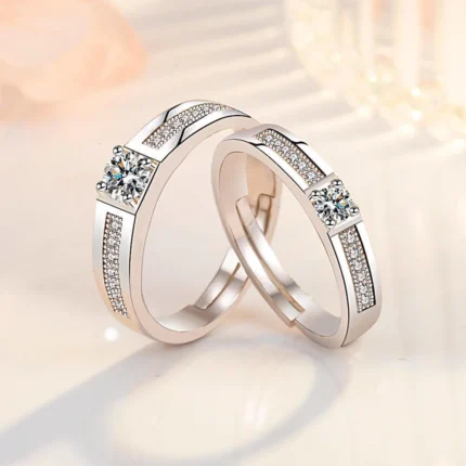 Premium Zircon Crystal Ring