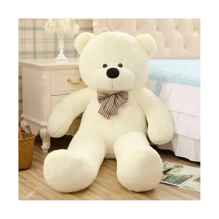 Soft Teddy Bear - White - Image 1